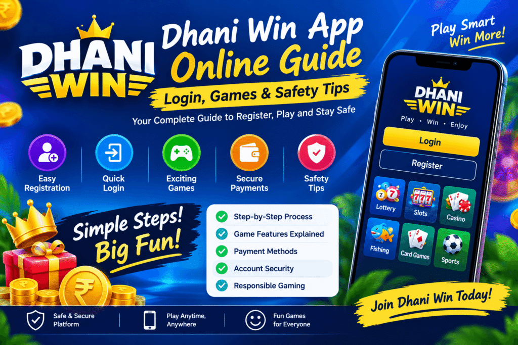 Dhani Win App Online Guide